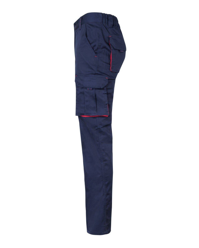 Pantalón stretch bicolor multibolsillos VELILLA