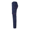 Pantalón stretch bicolor multibolsillos VELILLA