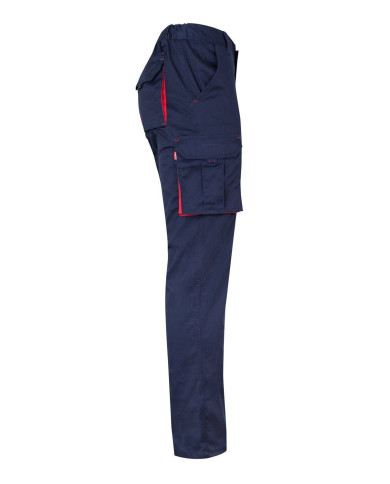 Pantalón stretch bicolor multibolsillos VELILLA