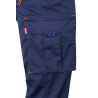 Pantalón stretch bicolor multibolsillos VELILLA