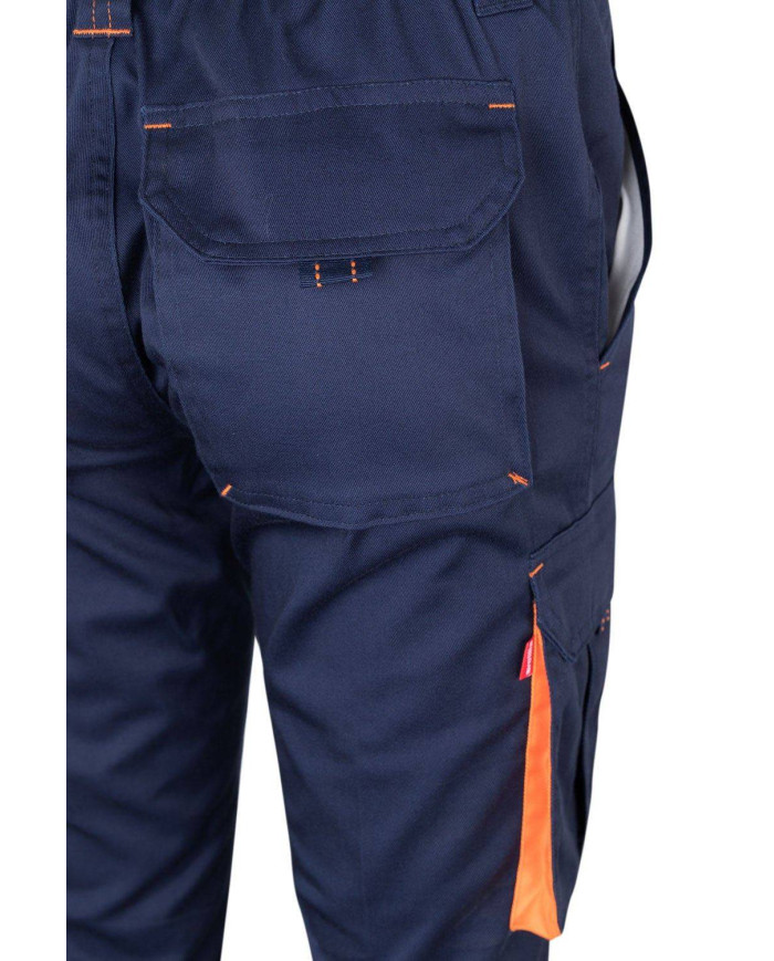 Pantalón stretch bicolor multibolsillos VELILLA