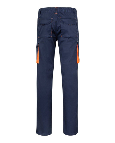 Pantalón stretch bicolor multibolsillos VELILLA