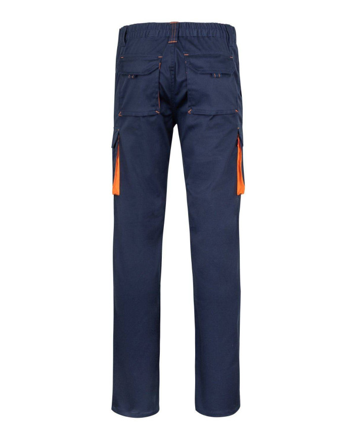 Pantalón stretch bicolor multibolsillos VELILLA