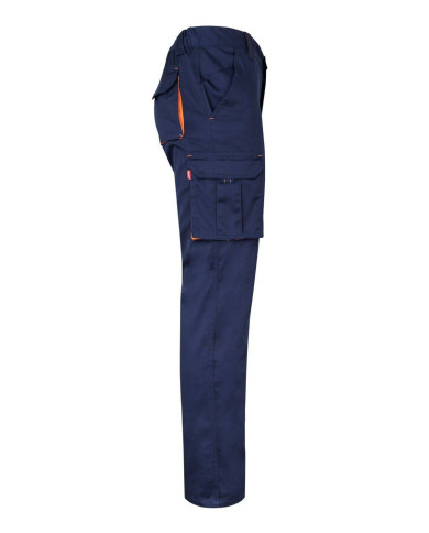 Pantalón stretch bicolor multibolsillos VELILLA