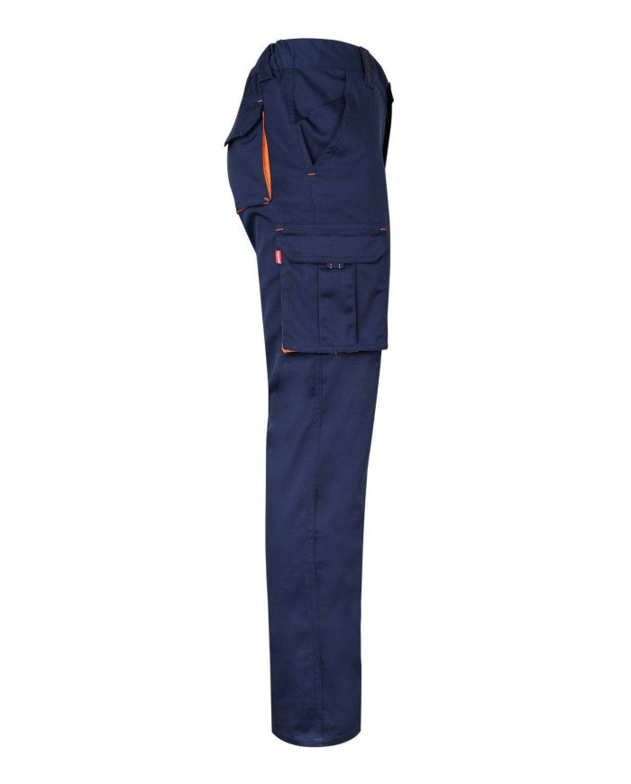 Pantalón stretch bicolor multibolsillos VELILLA