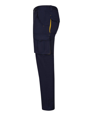 Pantalón stretch bicolor multibolsillos VELILLA