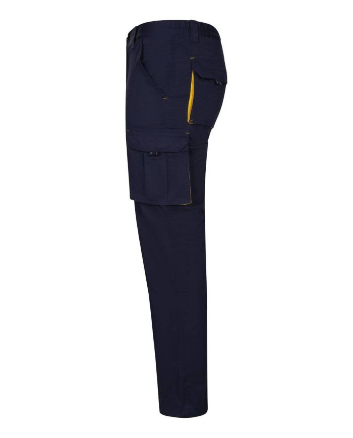 Pantalón stretch bicolor multibolsillos VELILLA