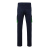 Pantalón stretch bicolor multibolsillos VELILLA