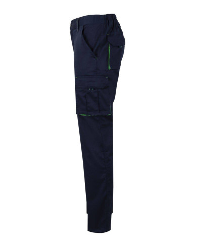 Pantalón stretch bicolor multibolsillos VELILLA