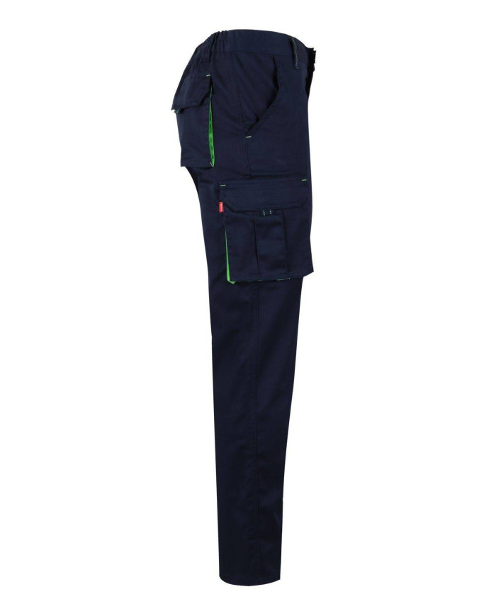 Pantalón stretch bicolor multibolsillos VELILLA