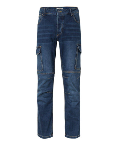 Pantalón denim stretch multibolsillos VELILLA