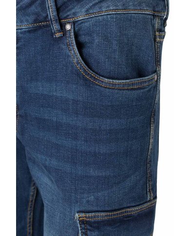 Pantalón denim stretch multibolsillos VELILLA