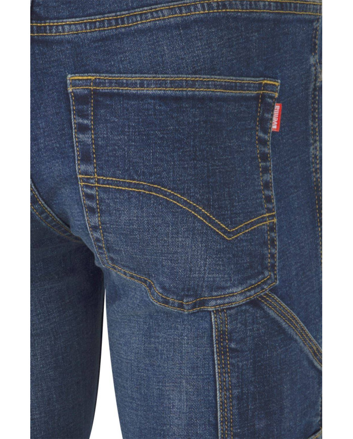 Pantalón denim stretch multibolsillos VELILLA
