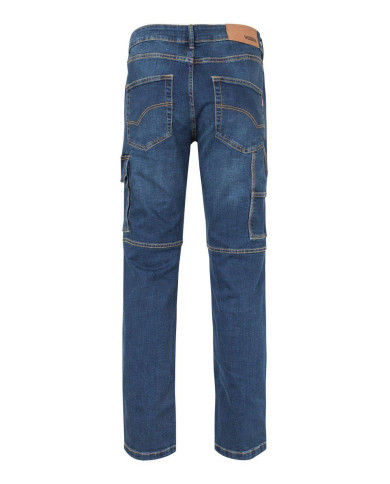 Pantalón denim stretch multibolsillos VELILLA