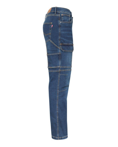 Pantalón denim stretch multibolsillos VELILLA