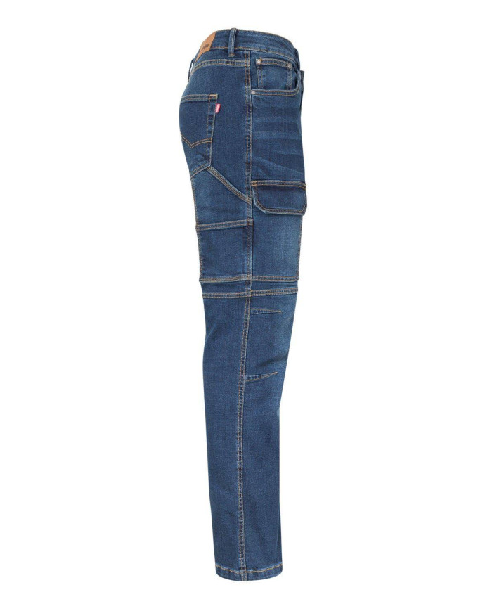 Pantalón denim stretch multibolsillos VELILLA