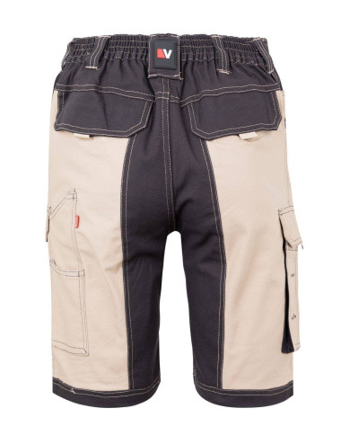 Bermudas canvas stretch bicolor con bolsillos flotantes VELILLA