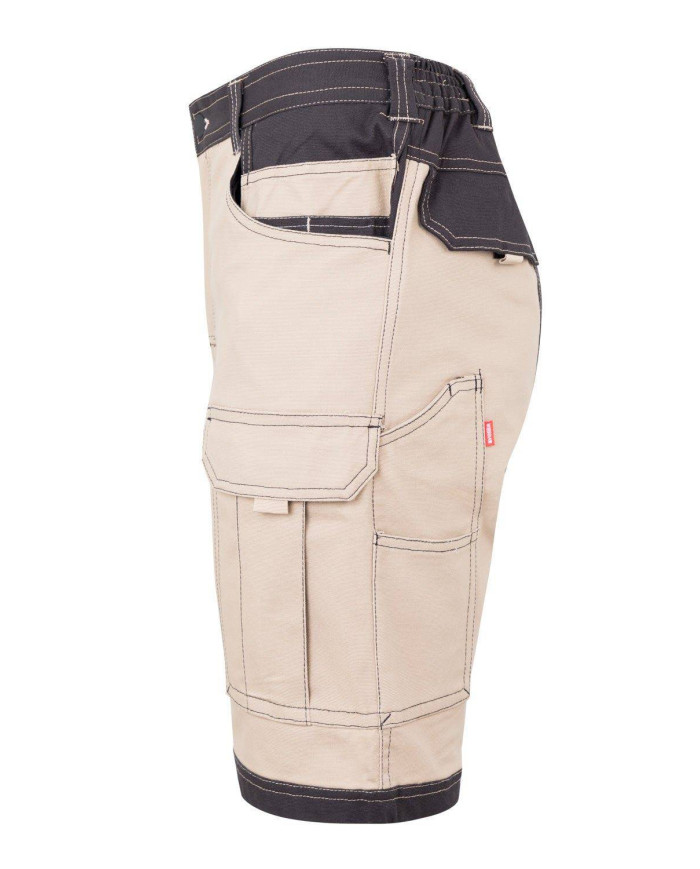 Bermudas canvas stretch bicolor con bolsillos flotantes VELILLA