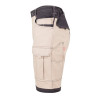 Bermudas canvas stretch bicolor con bolsillos flotantes VELILLA
