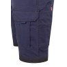 Bermudas canvas stretch bicolor con bolsillos flotantes VELILLA