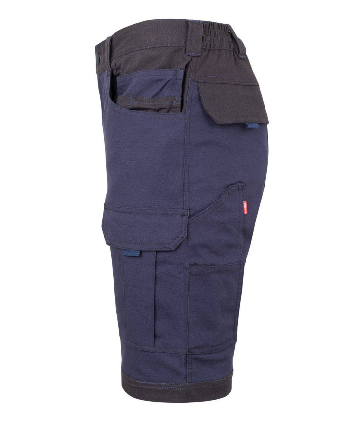 Bermudas canvas stretch bicolor con bolsillos flotantes VELILLA