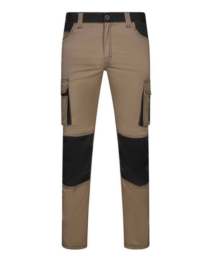 Pantalón stretch bicolor VELILLA