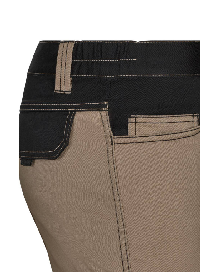 Pantalón stretch bicolor VELILLA