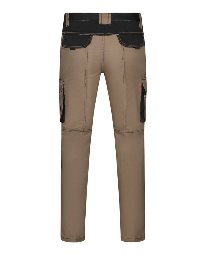 Pantalón stretch bicolor VELILLA
