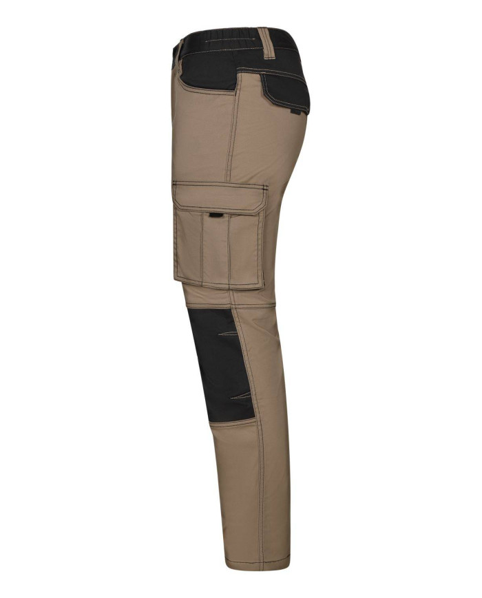 Pantalón stretch bicolor VELILLA