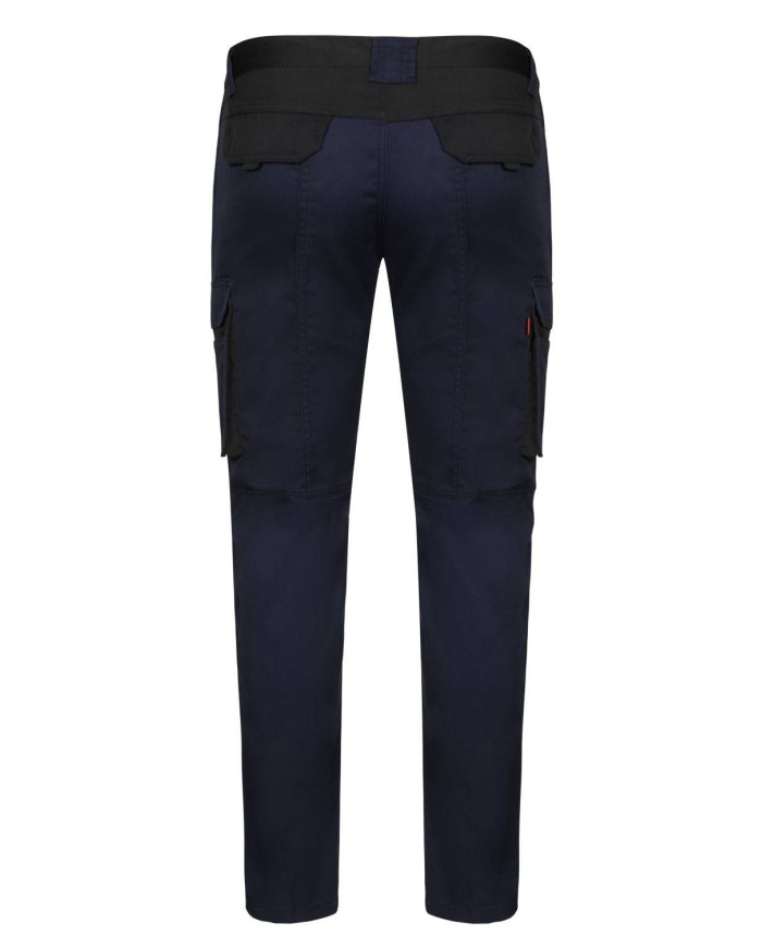 Pantalón stretch bicolor VELILLA