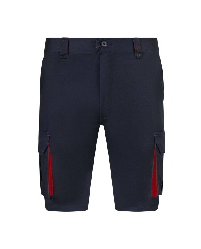 Bermudas stretch bicolor multibolsillos VELILLA