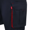 Bermudas stretch bicolor multibolsillos VELILLA