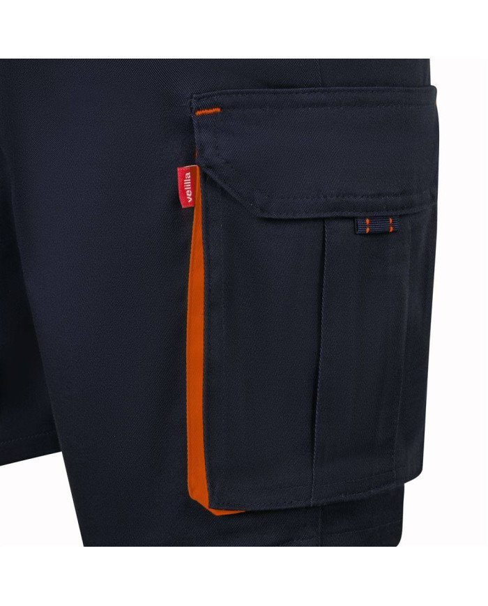 Bermudas stretch bicolor multibolsillos VELILLA