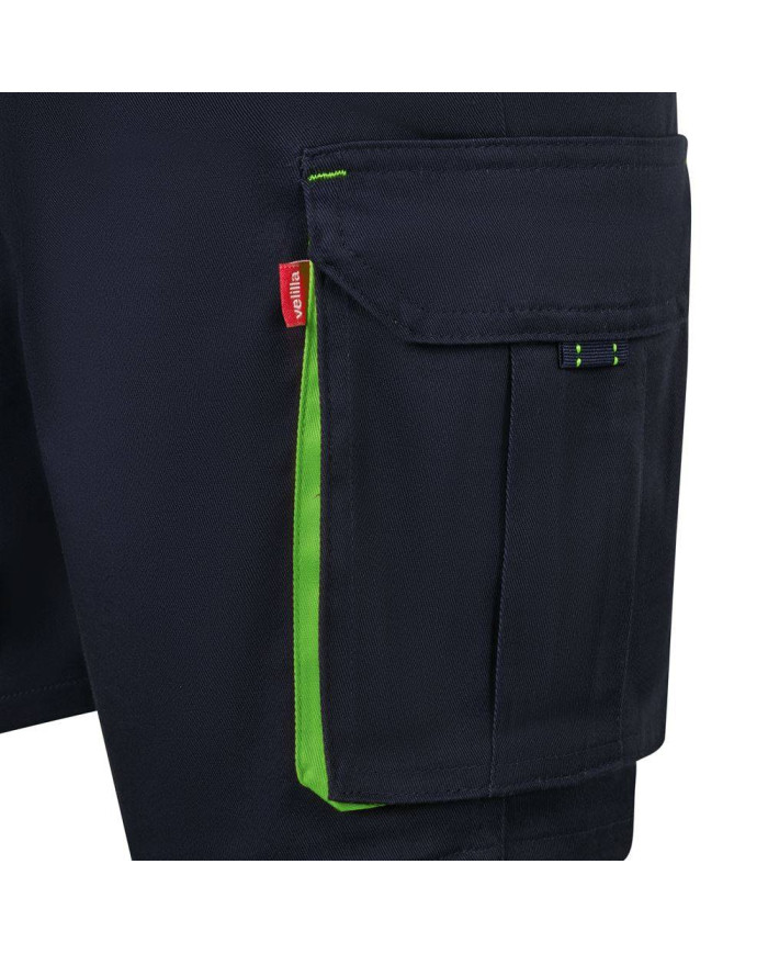 Bermudas stretch bicolor multibolsillos VELILLA