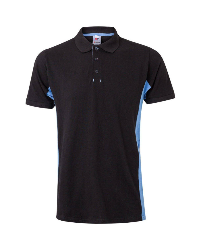 Polo bicolor manga corta VELILLA