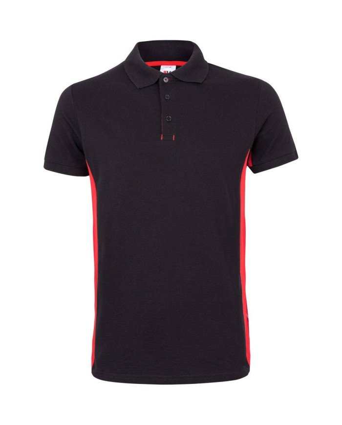 Polo bicolor manga corta VELILLA