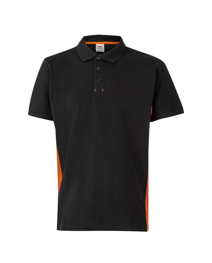 Polo bicolor manga corta VELILLA