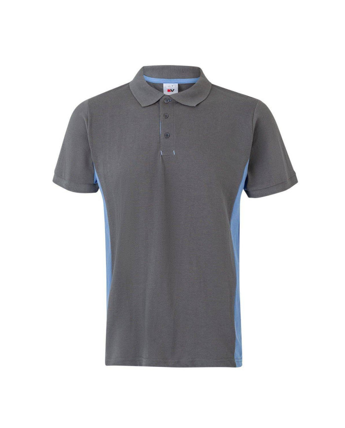 Polo bicolor manga corta VELILLA