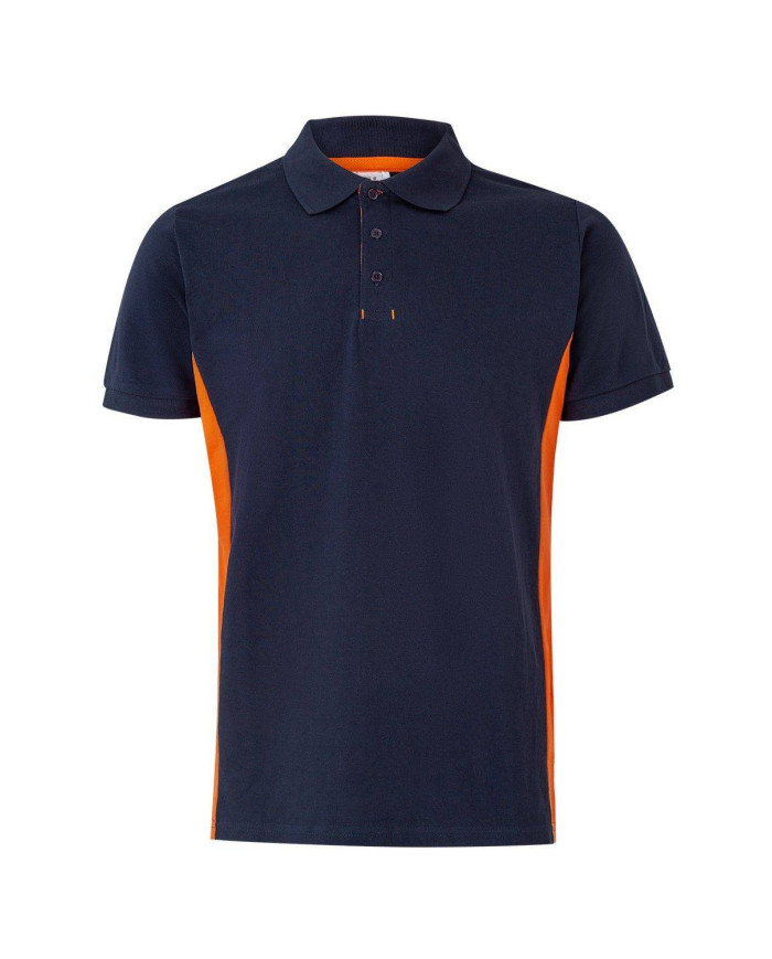 Polo bicolor manga corta VELILLA
