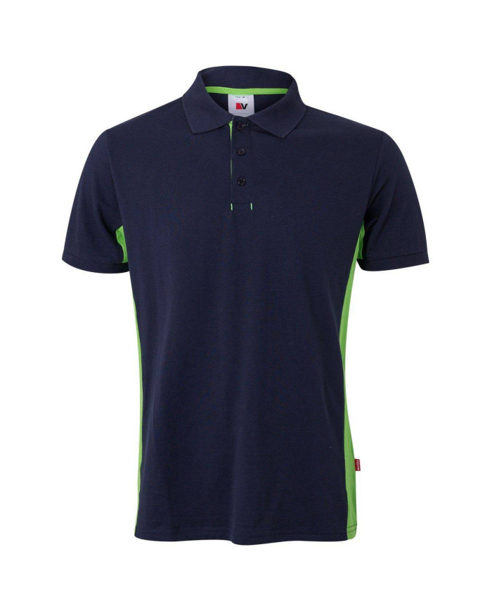 Polo bicolor manga corta VELILLA