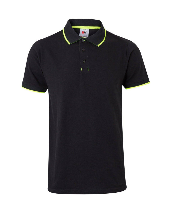 Polo bicolor manga corta VELILLA