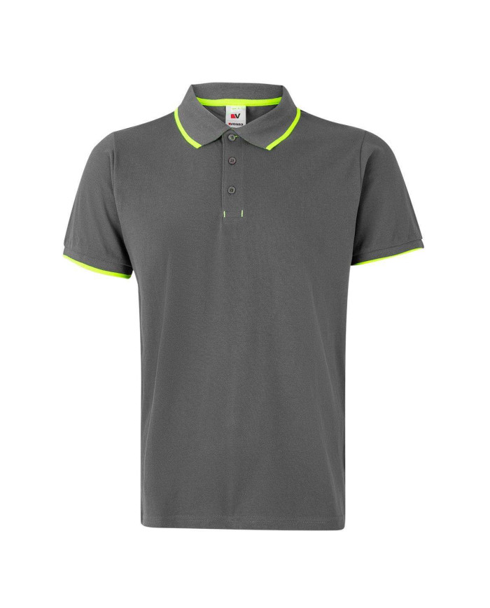 Polo bicolor manga corta VELILLA