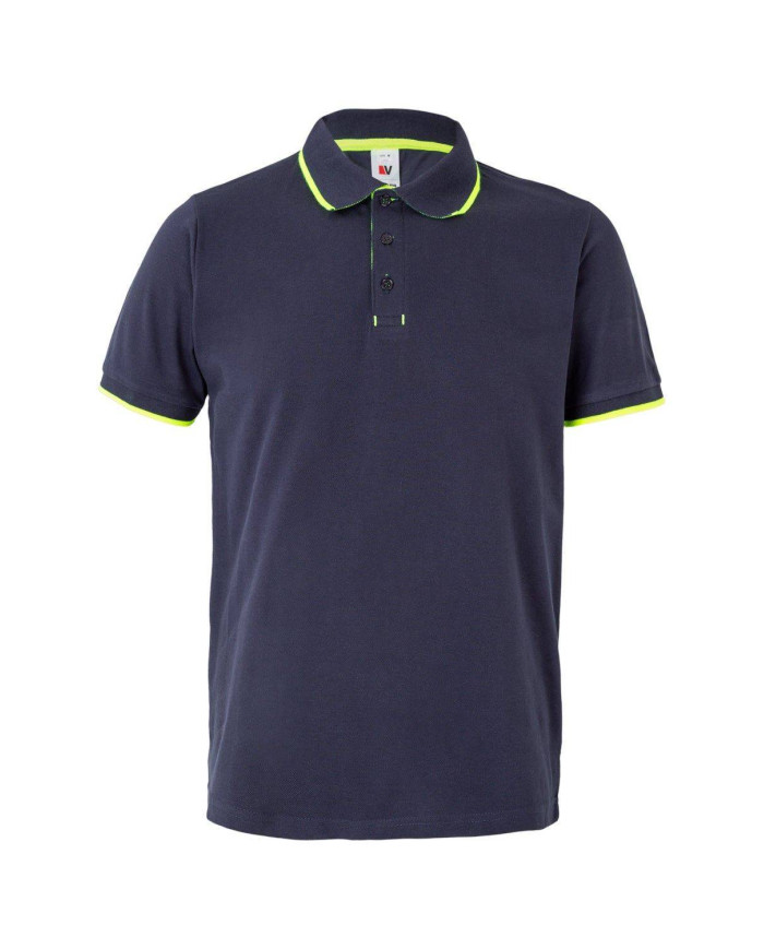 Polo bicolor manga corta VELILLA