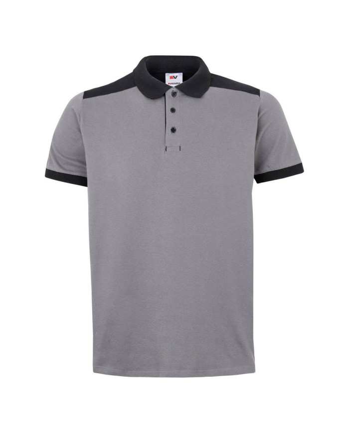 Polo stretch bicolor manga corta VELILLA