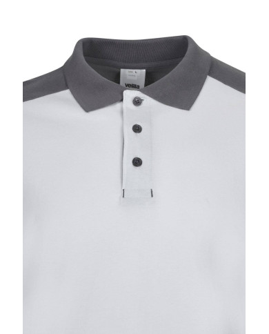 Polo stretch bicolor manga larga VELILLA