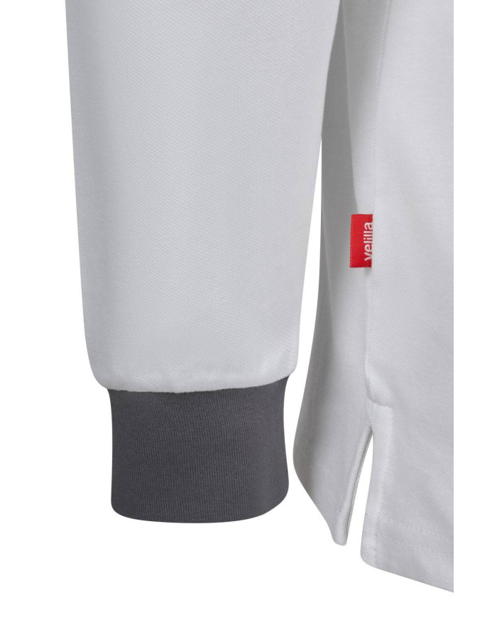 Polo stretch bicolor manga larga VELILLA