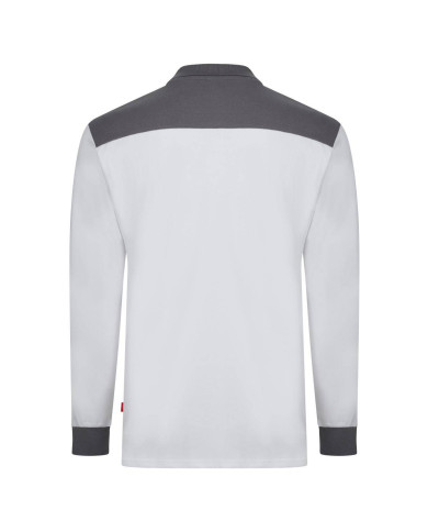 Polo stretch bicolor manga larga VELILLA