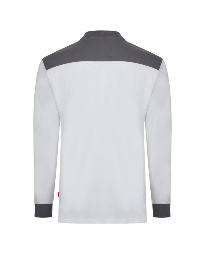 Polo stretch bicolor manga larga VELILLA