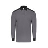 Polo stretch bicolor manga larga VELILLA