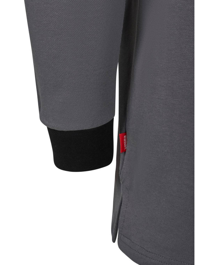 Polo stretch bicolor manga larga VELILLA